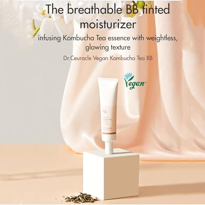 [Dr.Ceuracle] Vegan Kombucha Tea BB Cream 30ml SPF30 PA++-Velvo Beauty