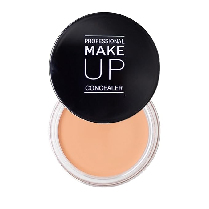 7 Color Solid Concealer Full Coverage Correcting Cream Concealer Waterproof Long-lasting Under Eye Concealer for Dark Circles Color Corrector Pro Concealer (Color 06)-Velvo Beauty