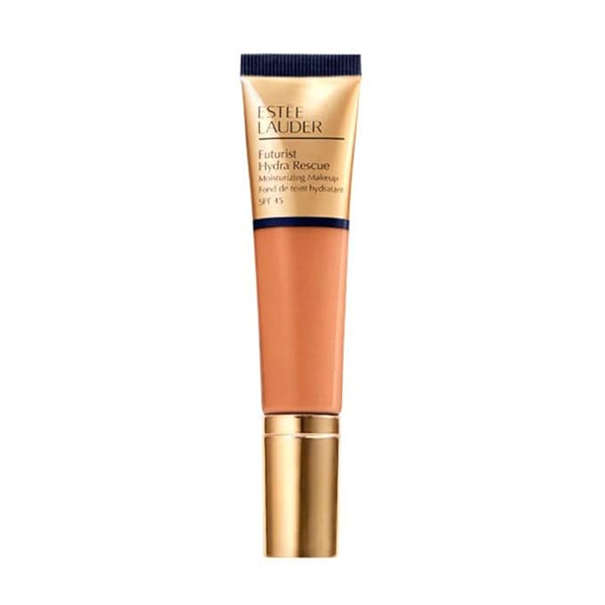 Estée Lauder Futurist Hydra Rescue Moisturizing Foundation SPF 45, 12 Hour Glow, 1.2 oz., 5W1 Bronze-Velvo Beauty