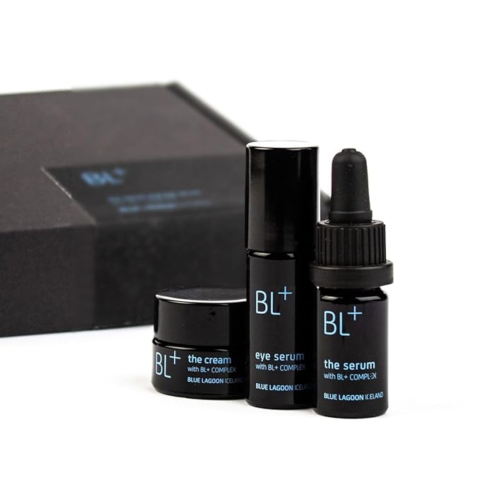 Blue Lagoon - BL+ Award Winners Kit, BL+ Eye Serum, BL+ The Serum, BL+ The Cream (20% Savings - $268 Value) | Sustainable, Bioactive Luxury Skincare (3-Piece Set)-Velvo Beauty
