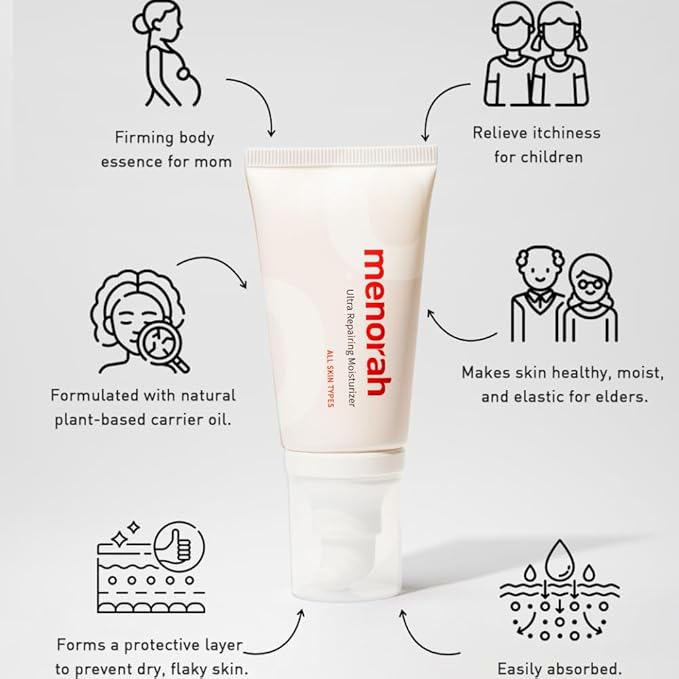 menorah skincare - Ultra Repairing Moisturizer Set, Lightweight, Wrinkle Cream, Skincare Set, Face Moisturizer Kits-Velvo Beauty