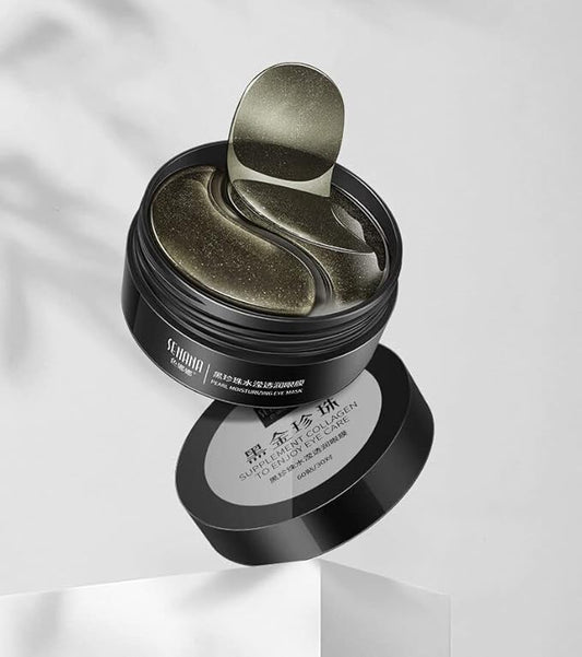 Senana MarinaUnder Eye Masks, Eye Lines And Moisturizing Eye Patches, Moisturizing, Nourishing, Improving Eye Bags, Dark Eye Circles, Under Eye Gel Pads with Collagen Hyaluronic Acid (60 Pieces) (PEARL MOISTURIZING Collagen)-Velvo Beauty