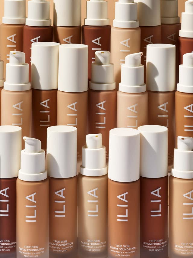 ILIA - True Skin Serum Foundation | Non-comedogenic, Cruelty-Free, Vegan, Weightless Feel, Buildable Coverage, Safe For Sensitive Skin (Iona SF10.25)-Velvo Beauty