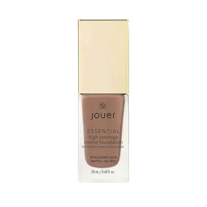 Jouer Essential High Coverage Crème Foundation | Men & Women | Available in 50 Shades for All Skin Tones | Healthy Ingredients | Paraben, Gluten & Cruelty Free | Vegan Friendly-Velvo Beauty