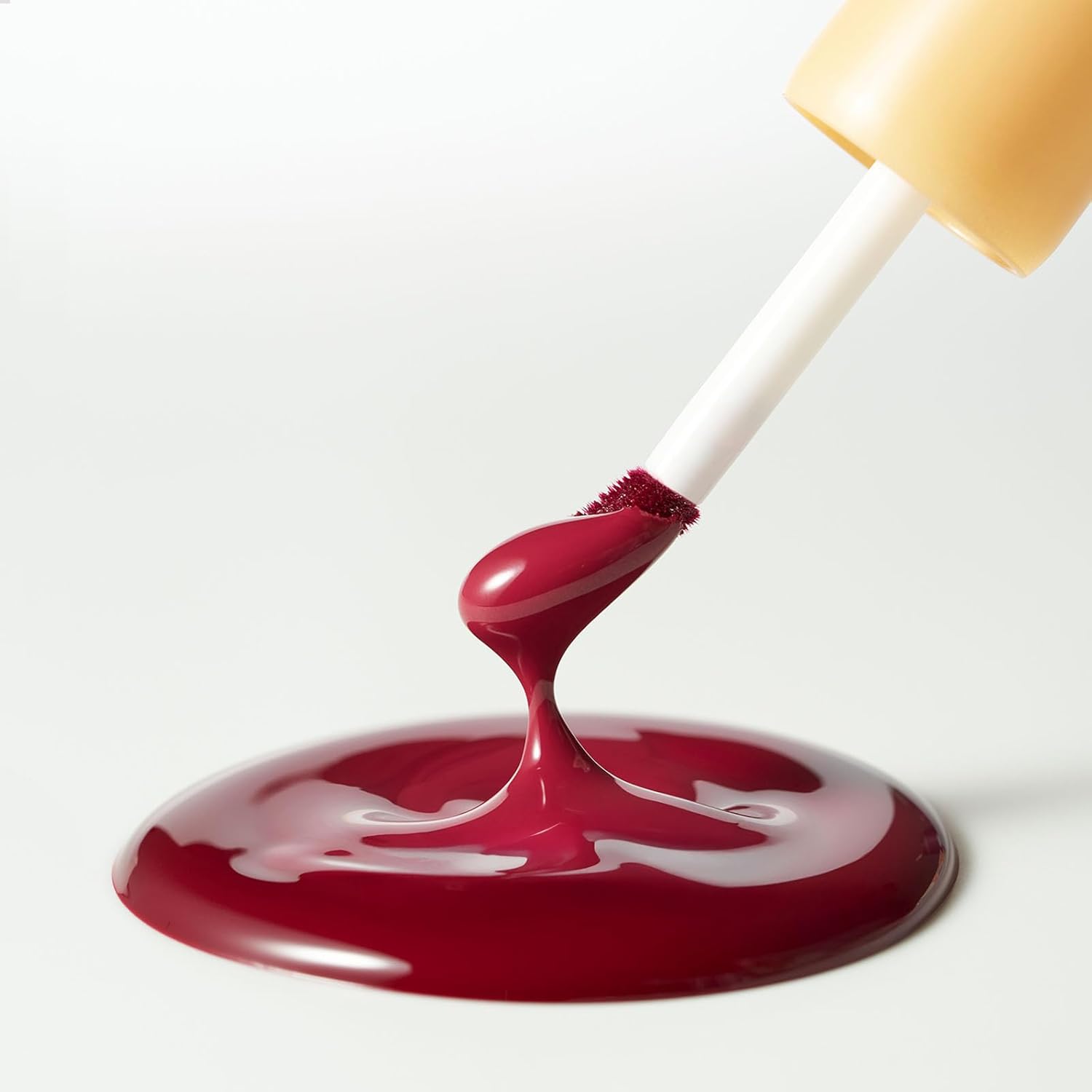 Laka Fruity Glam Lip Tint Mini, Glowing Lip Stain with Wide Color Spectrum, Hydrating & Lightweight Texture, Long-Lasting Bold Stain, Non-Sticky, Vegan, K-Beauty (#129 Maroni)-Velvo Beauty