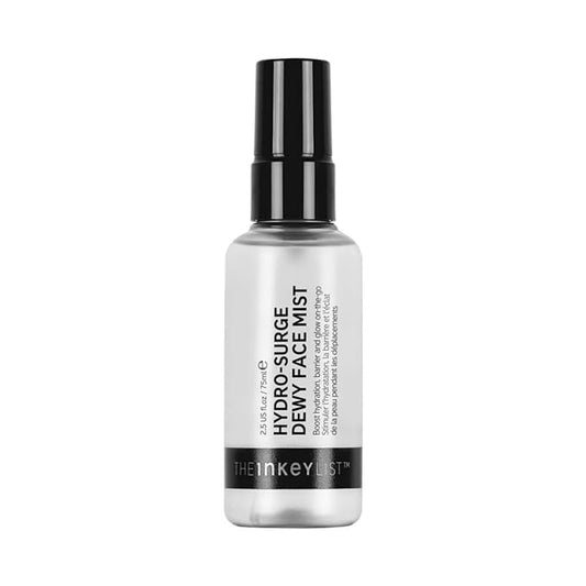 The INKEY List Hydro-Surge Dewy Face Mist 2.6 fl oz, Hydration Boosting Spray, Fragrance-Free & Alcohol-Free, Gentle Formula for Sensitive Skin, On-The-Go Application, Vegan Friendly-Velvo Beauty