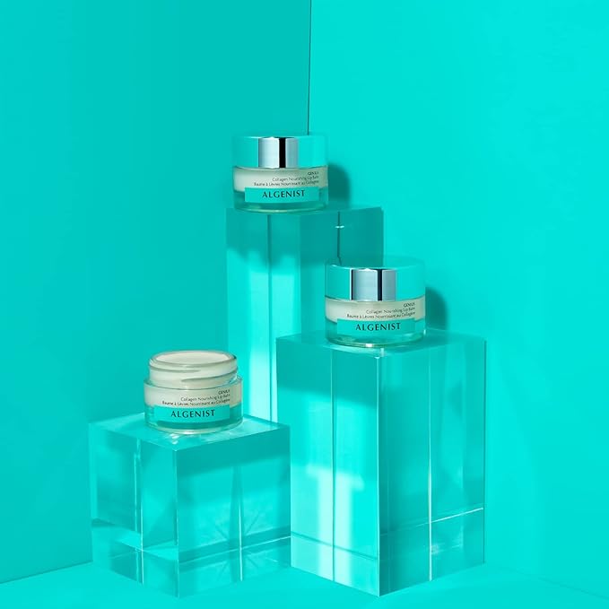 Algenist GENIUS Collagen Nourishing Lip Balm - Vegan Collagen Lip Balm to Help Soothe Dryness for Smooth, Soft, Supple Lips (15ml)-Velvo Beauty