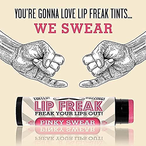 Doctor Lip Bang's BUZZING Lip Balm | Lip Freak | 100% All Natural | Cruelty Free | Pinky Swear | 2 Pack-Velvo Beauty