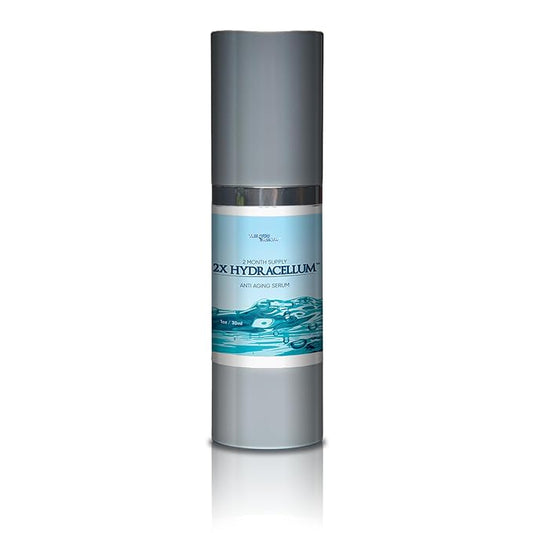 2x Hydracellum Serum - Hydrating Anti Aging Eye Serum - 2 Month Supply - Infused Vitamin C Serum with Alpha Hydroxy Acid to Improve Wrinkles, Dark Circles, & Eye Bags - Nourish, Exfoliate, Moisturize-Velvo Beauty