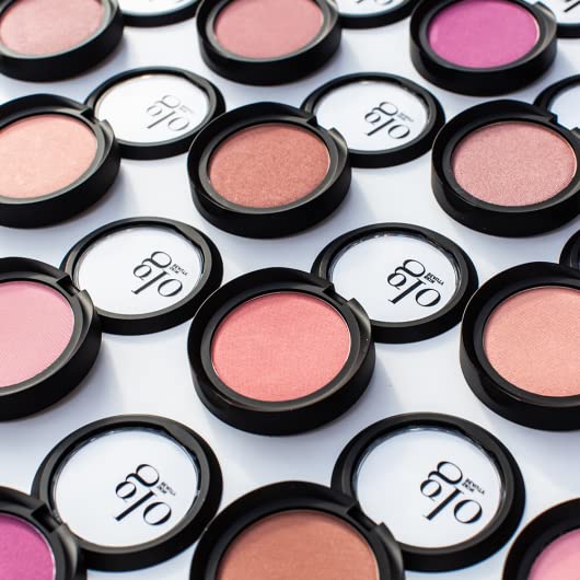 Glo Skin Beauty Blush (Sheer Petal) - Pressed Powder Blush for Cheeks, High Pigment Mineral Face Makeup Creates a Natural, Healthy Glow-Velvo Beauty