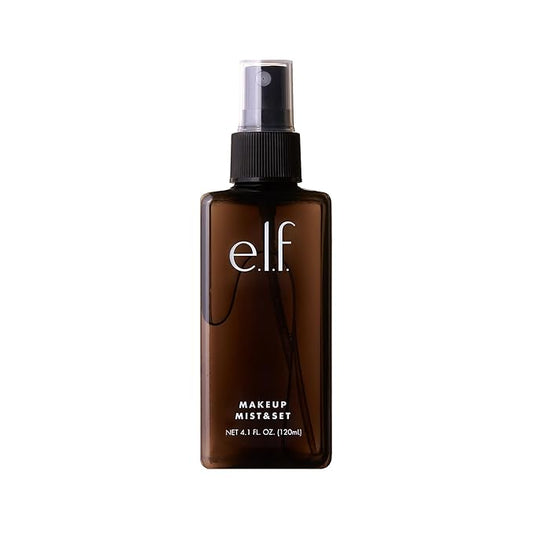 e.l.f. Makeup Mist & Set, Hydrating Setting Spray For Setting & Reviving Makeup, Soothes & Hydrates Skin, Infused With Vitamin A, Vegan & Cruelty-free, 4.05 Fl Oz (120 ml)-Velvo Beauty