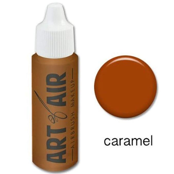 Airbrush Makeup - Foundation 1/2oz Bottle Choose Color (Caramel)-Velvo Beauty