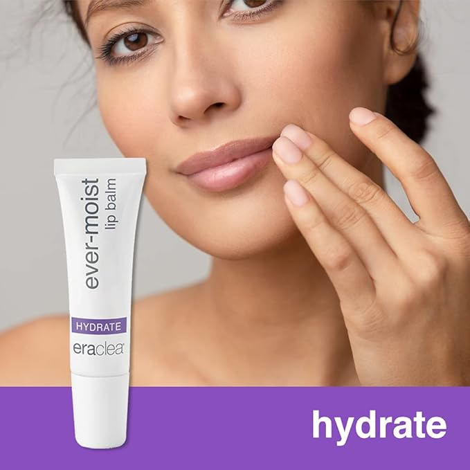 eraclea Ever-Moist Lip Balm, Lip Repair Treatment for Dry, Chapped Lips, Lip Moisturizer with Beeswax, Hyaluronic Acid and Shea Butter, Anti-Aging Cracked Lip Repair for Youthful Lips (0.4 oz)-Velvo Beauty