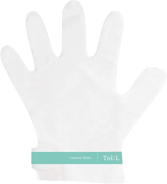 Catherine Muller Floral Hand Mask 8 Pairs, Moisturizing Gloves for Dry Hands with Elder Flower & CICA, Repairing and Nourishing Hand Care Treatment for Cracked, Rough, and Dry Skin-Velvo Beauty