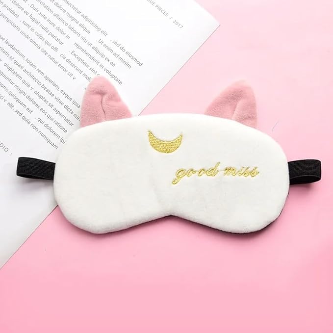 2PCS Eye Mask for Sleeping Cute Sailor Moon Natural Sleep Eye Mask Eyeshade Cover Shade Eye Patch Soft Portable Blindfold Travel Eyepatch for Girls Boys Women Men-Velvo Beauty