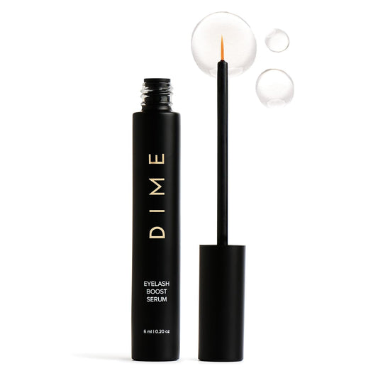 DIME Beauty Eyelash Boost Serum, Eyelash Growth Serum for Healthier, Longer, Thicker Eyelashes, 0.20 oz / 6 ml-Velvo Beauty