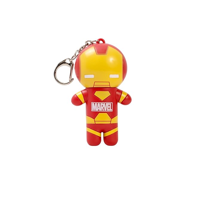Lip Smacker Marvel Iron Man Keychain Lip Balm & Lippy Pals Bunny Rabbit Carrot Cake Lip Balm Bundle-Velvo Beauty