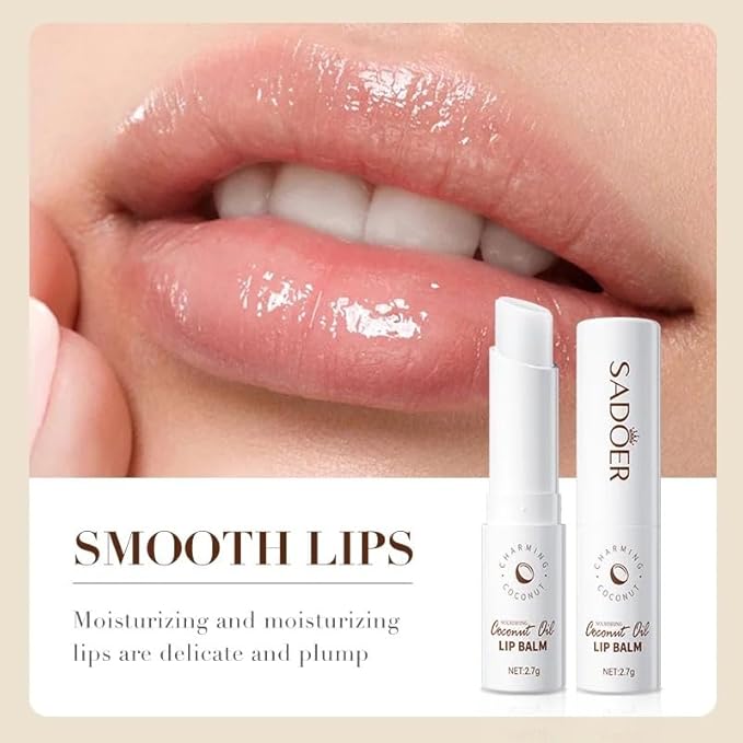Sadoer Coconut Oil lip balm-Velvo Beauty