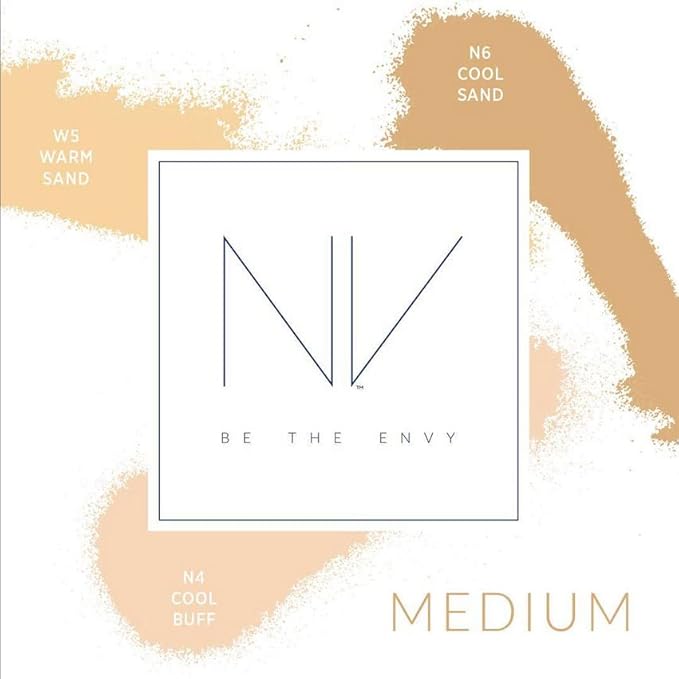 NV BB Perfecting Mist Foundation Buildable Coverage Professional Airbrush Makeup with Plant-based Stem Cell Polypeptides, Vitamins A, D, E and Aloe, 1.5 ounces, Warm Sand-Velvo Beauty