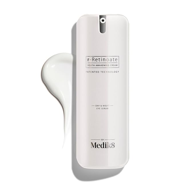 Medik8 R-Retinoate Day & Night Eye Serum - Hydrating, Healing, Skin Plumping Vitamin A - Reduces Fine Lines, Wrinkles, Dark Circles, and Other Signs of Aging - Smoothing Under Eye Radiance - 0.5 oz-Velvo Beauty