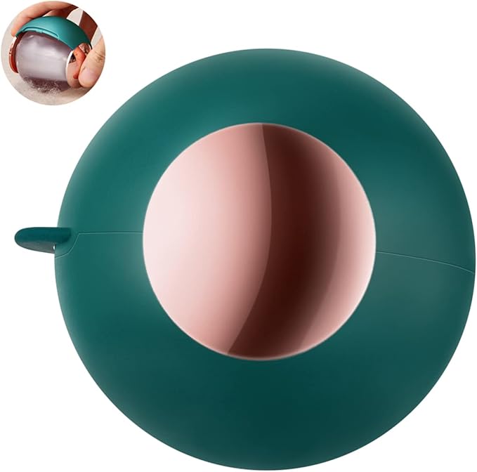 Washable Reusable Gel Lint Roller for Pet Hair, Tecogue Portable Dog Cat Pet Hair Remover for Clothes, Laundries, Sticky Cleaner, Dust Fuzz Fur for Travel Household (Green)-Velvo Beauty