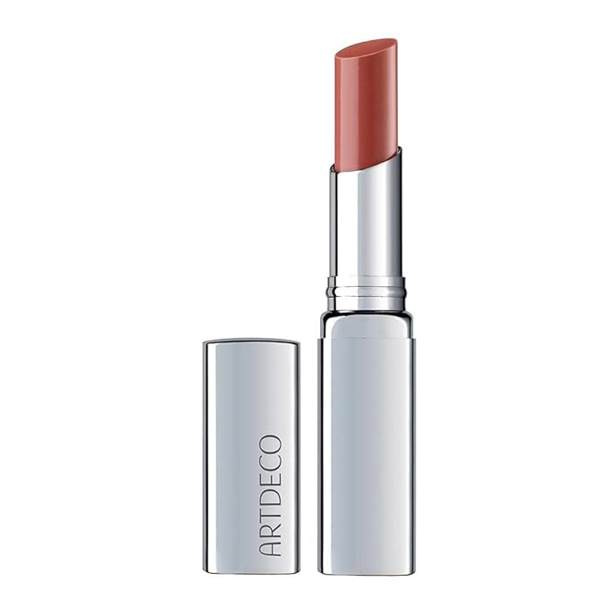 ARTDECO Color Booster Lip Balm in nude - nourishing lip balm with color-adapting pigments - lip plumper with spearmint flavor - prevents dryness & chapping - lip care with kernel oil - 0.1 Oz-Velvo Beauty