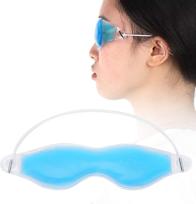 Gel Eye Pads,Gel Eye Cooling Eye Masks, Cold Eye for Dry Eyes, Ice Eye Frozen Reusable Eye Ice Pack Cold Eye Compress for Dark Circles Puffy Eyes-Velvo Beauty
