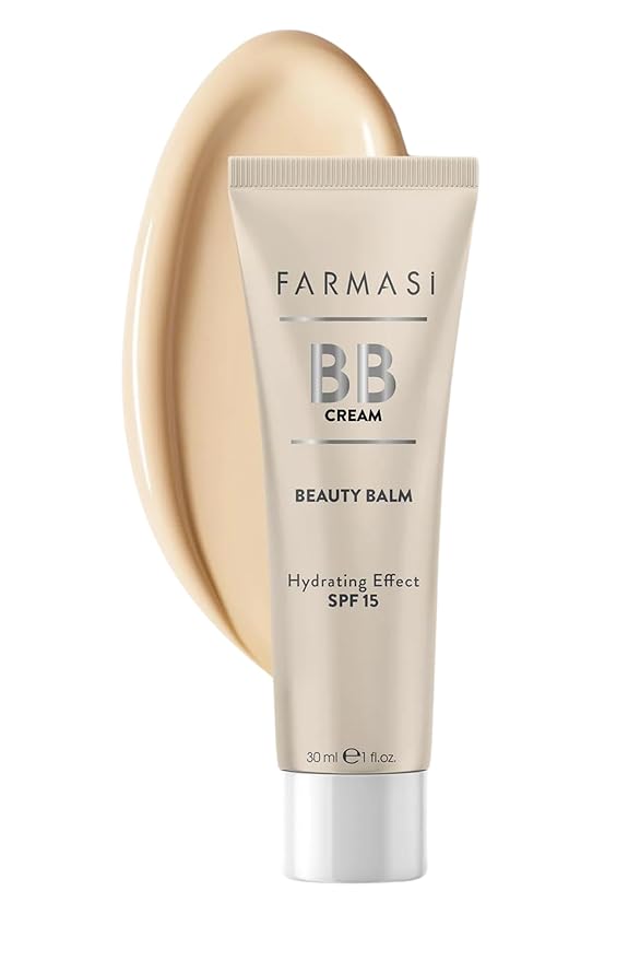FARMASi Make Up BB Cream Beauty Balm, Full-Coverage Foundation, Concealer, Moisturizer BB Cream for All Skin Types, 1 fl. oz. / 30 ml (Light)-Velvo Beauty