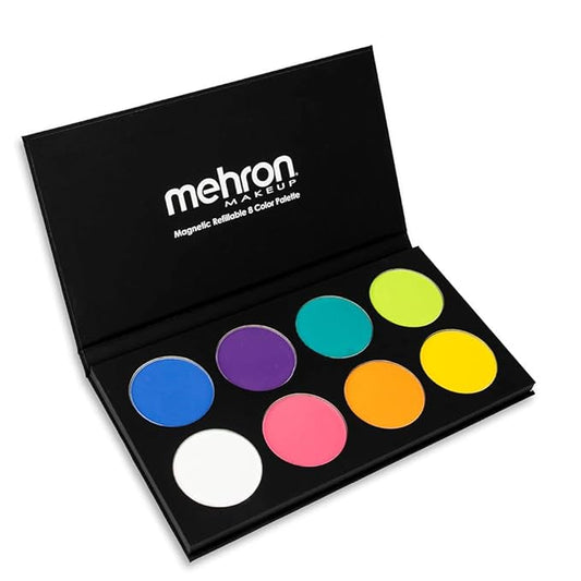 Mehron Makeup iNtense Pro Pressed Pigment Palette (Fire)-Velvo Beauty