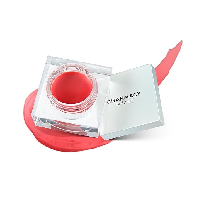 CHARMACY Magic Color Lip & Cheek Balm, PH Color Changing Blusher for Cheeks, Long Lasting Moisturizing Multi Use cream Waterproof Blush Makeup, POMEGRANATE JUICE (#05)-Velvo Beauty