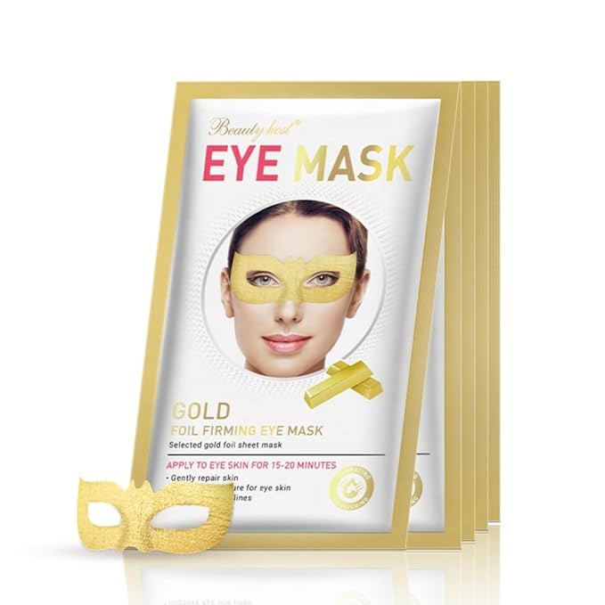 Generic 24 K Gold Eye Mask Puffy Eyes and Dark Circles Treatment Relieve Pressure and Reduce Wrinkles, Revitalize and Refresh Your Skin-Velvo Beauty