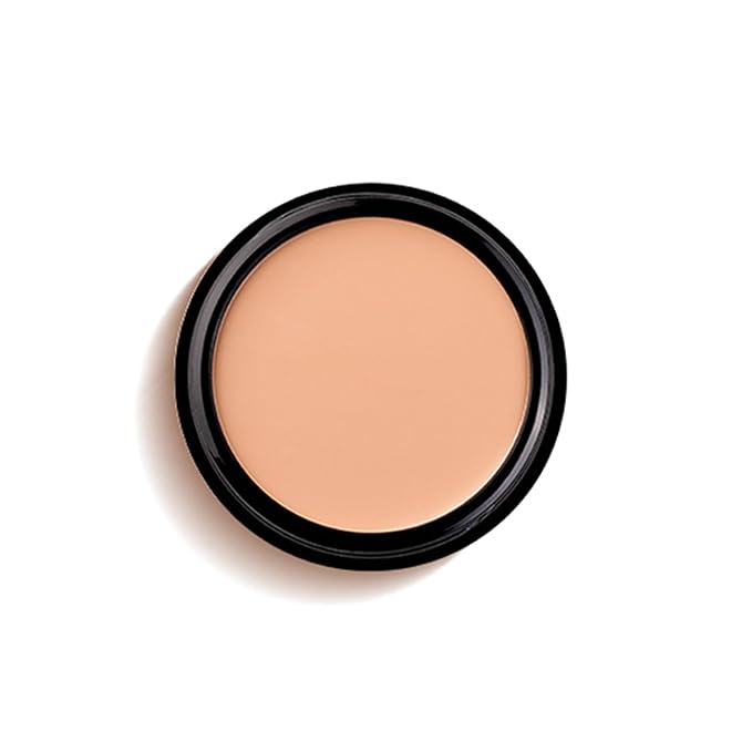 Mallofusa Single Color Face Makeup Concealer Foundation Palette Creamy Moisturizing Concealing 0.49oz (Natural)-Velvo Beauty