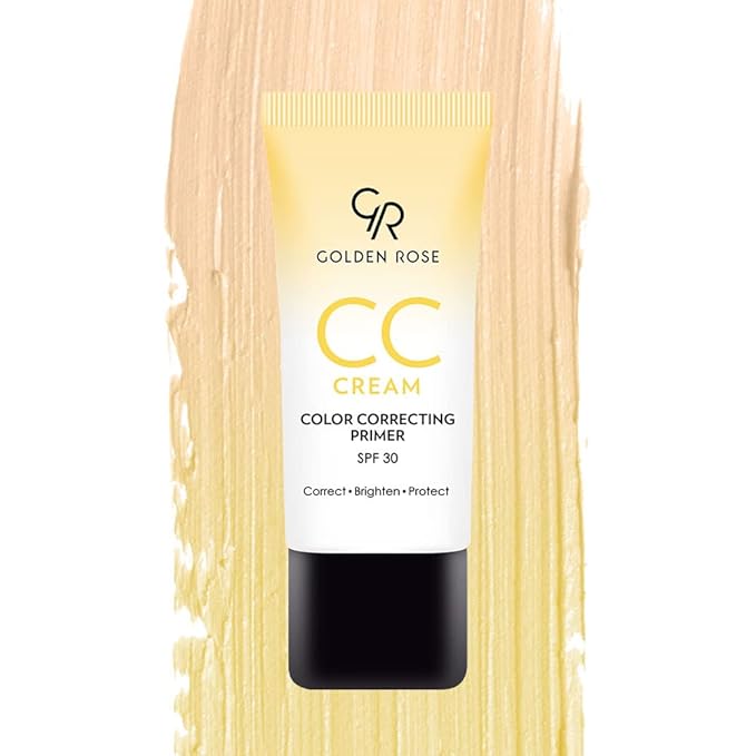 Golden Rose Makeup CC Cream Color Correcting Primer - (Yellow)-Velvo Beauty