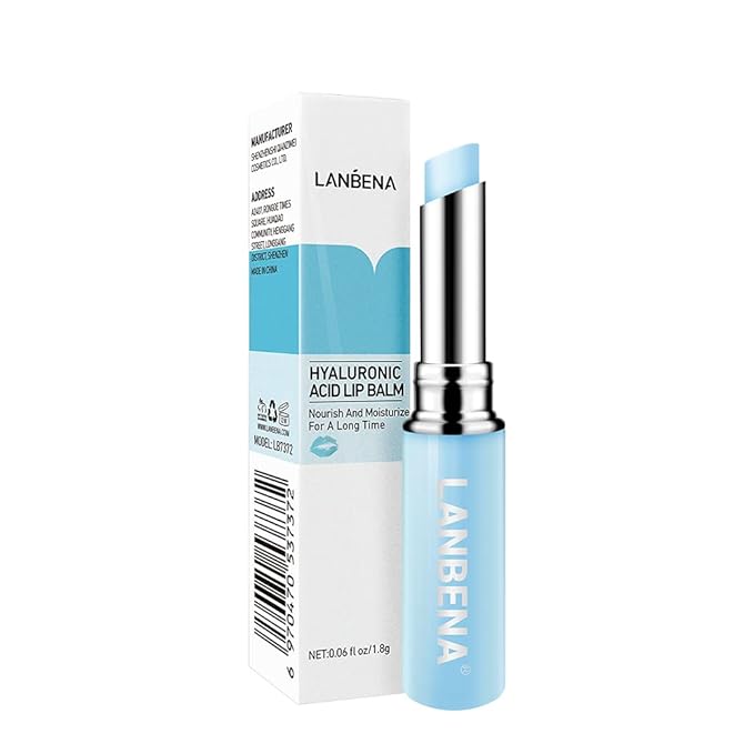 LANBENA Hyaluronic Acid Lip Balm Moisturizing Lips Long-Lasting Protection Nourishing Lip Care (1.8g / 0.06 fl oz)-Velvo Beauty