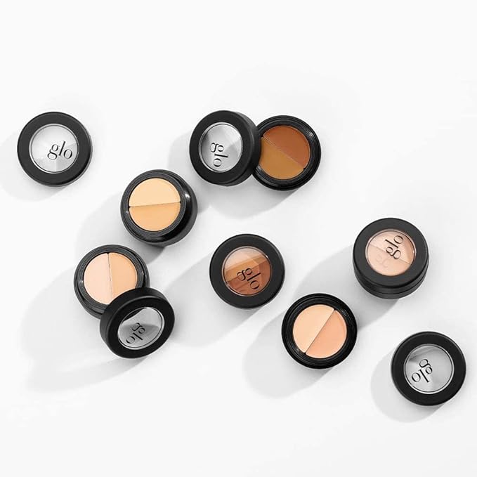 Glo Skin Beauty Under Eye Concealer Makeup with Duo Shades for Custom Blending - Corrects & Conceals Dark Circles & Redness - Buildable Longwearing Coverage (Honey)-Velvo Beauty
