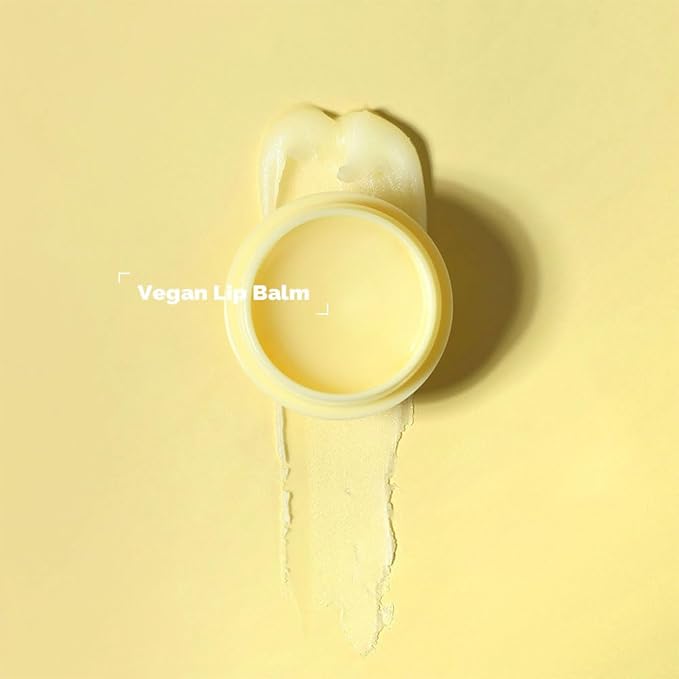 PS.PRETTYSKIN Moisturizing Korean Vegan Lip Balm 0.31oz. (9g) Smooth, Soft Texture, Hydrating, Natural Shine, Glossy (Peach)-Velvo Beauty