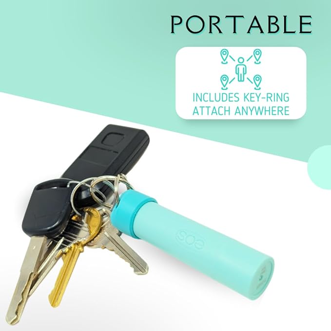 Keychain Holder EOS Lip Balm Stick (Keychain Only) - Travel Size Lip Balm Chapstick - Healing Stick - Made in USA-Velvo Beauty