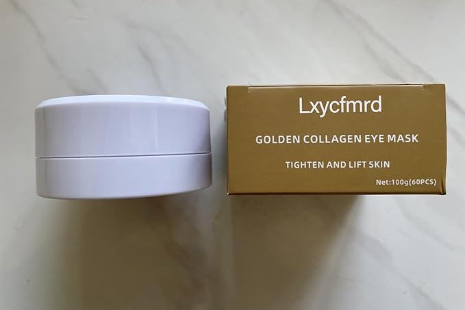 24K Gold Under Eye Masks, Eye Masks for Dark Circles, Anti Wrinkle Under Eye Gel Pads, Eye Mask for Puffy Eyes, Skincare | 60 Pieces/30 Pairs-Velvo Beauty