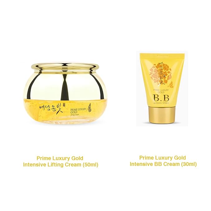 Premium Luxury Gold Women Facial Skin Care Set (4Pcs) Beauty & Personal Care, Nourishing And Moisturizing, Calming Korea Cosmetic for Yedam Yun Bit-Velvo Beauty