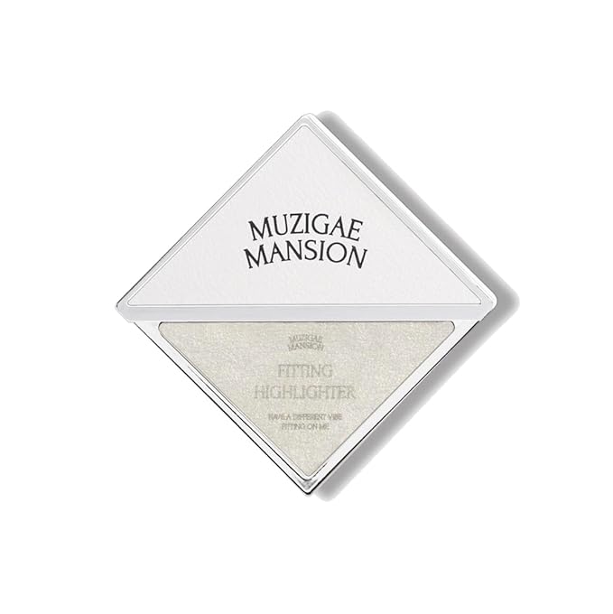 MUZIGAE MANSION FITTING HIGHLIGHTER Vegan Powder Lightweight, Smooth, Blendable, Face Enhancing Makeup Color (Goergeous)-Velvo Beauty
