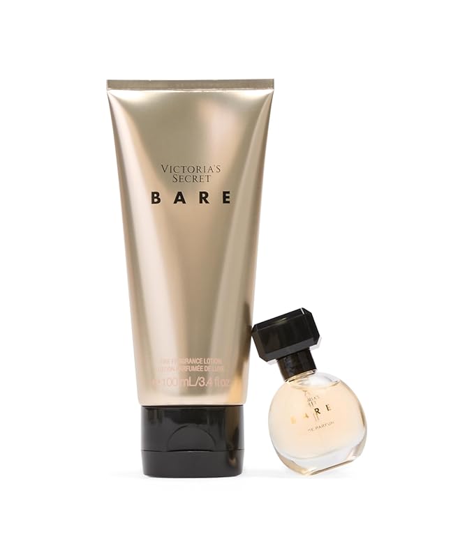 Victoria's Secret Bare Mini Fragrance Duo Gift Set, Eau de Parfum & Travel Lotion-Velvo Beauty