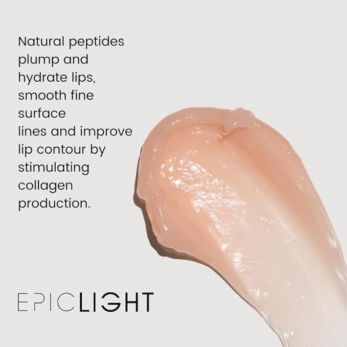 EpicLight Lip Flip Treatment Balm - Lip Balm and Plumper - Peptide Treatment for Lips Volume & Hydration - Plump, Smooth, and Moisturize Lips - Paraben & Sulfate-free, Non-Toxic Makeup-Velvo Beauty