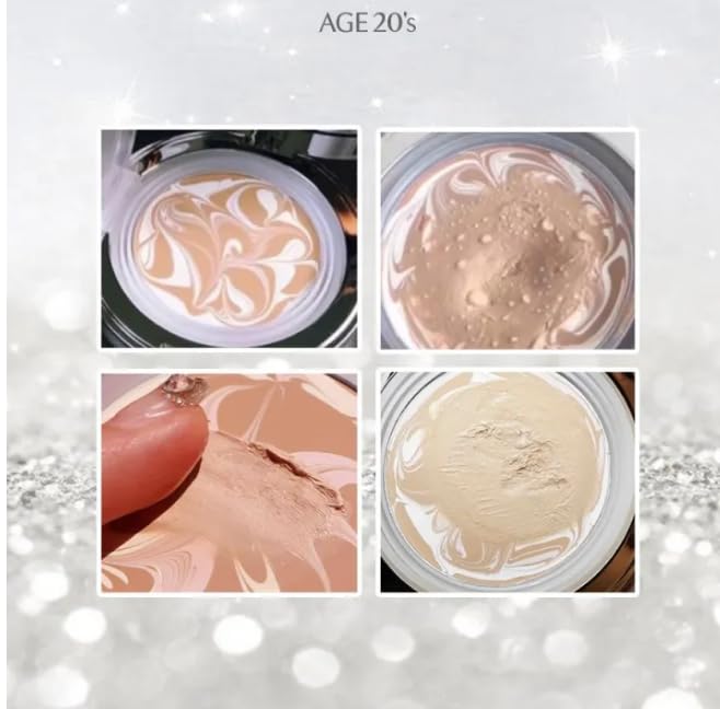 AGE 20's Shining Drop Edition Jericho Rose Essence Pink Pact Pink Latte No.21 Makeup Foundation 1 Refil-Velvo Beauty