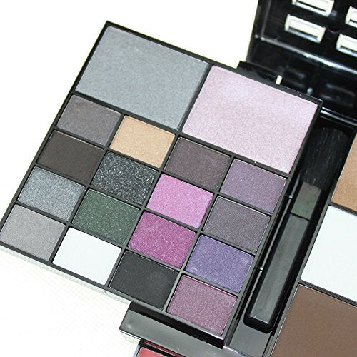 Makeup Kit for Women Full Kit Eyeshadow Facial Blusher Eyebrow Powder Face Concealer Powder Eyeliner Pencil Ultimate Color Combination 74 Colors Makeup Set Combination Palette-Velvo Beauty