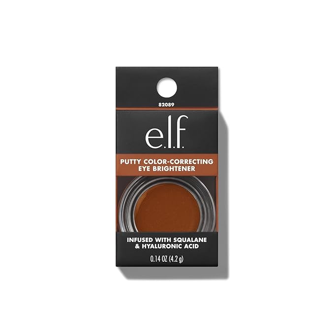 e.l.f. Putty Color-Correcting Eye Brightener, Under-eye Brightener & Primer Reduces Appearance Of Dark Circles, Vegan & Cruelty-Free, Deep/Rich-Velvo Beauty