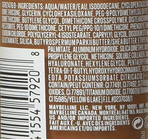 Maybelline Dream Radiant Liquid Medium Coverage Hydrating Makeup, Lightweight Liquid Foundation, Mocha, 1 Fl; Oz-Velvo Beauty