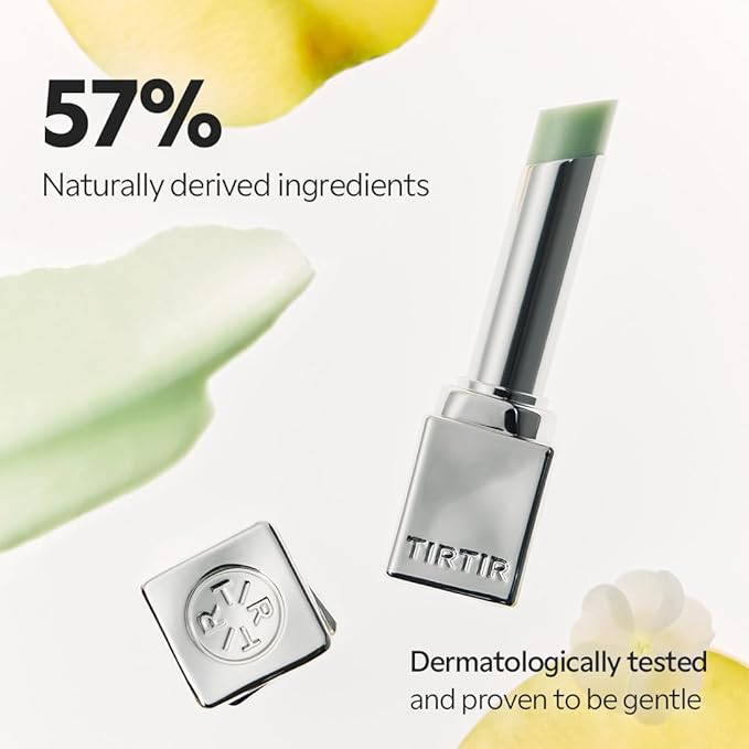 TIRTIR Water Mellow Lip Balm, 02 Mauve Berry, 0.11 Fl Oz – pH Color Changing Organic Korean Lip Care, Lightweight Deep Hydration Lip Moisturizer for Women Men, Paraben Free-Velvo Beauty