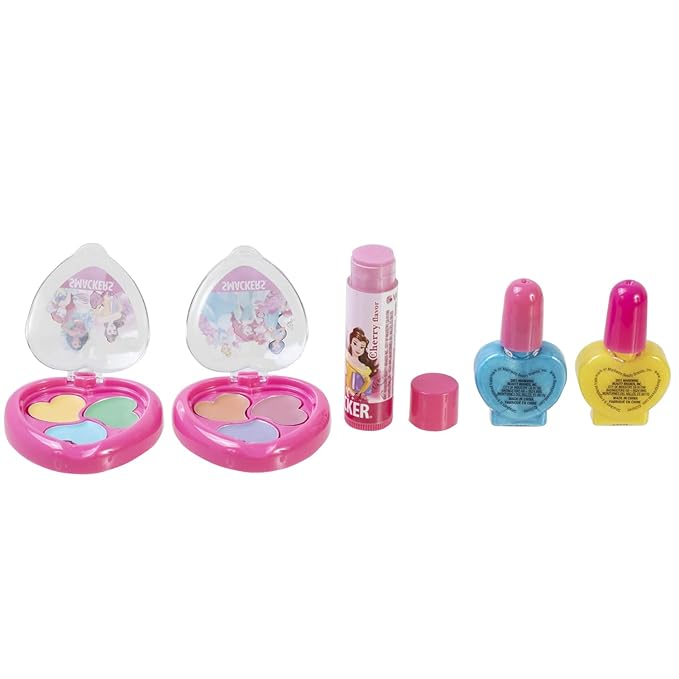 Lip Smacker Disney Princess Pouch Makeup Set And Bag For Girls-Velvo Beauty