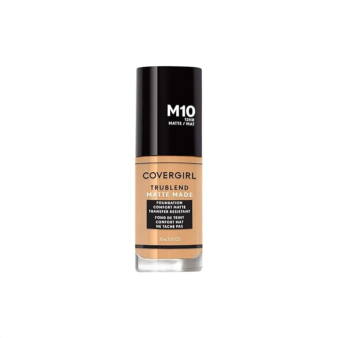 COVERGIRL TruBlend Matte Made Liquid Foundation, Golden Natural-Velvo Beauty