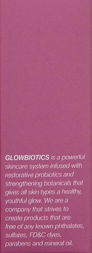 Glowbiotics Probiotic HydraGlow Illuminating Serum Pink: Hydrating Dew Drops for Radiant Skin, Illuminating Glow Enhancer with Hyaluronic Acid and Probiotics, 1 Fl Oz-Velvo Beauty